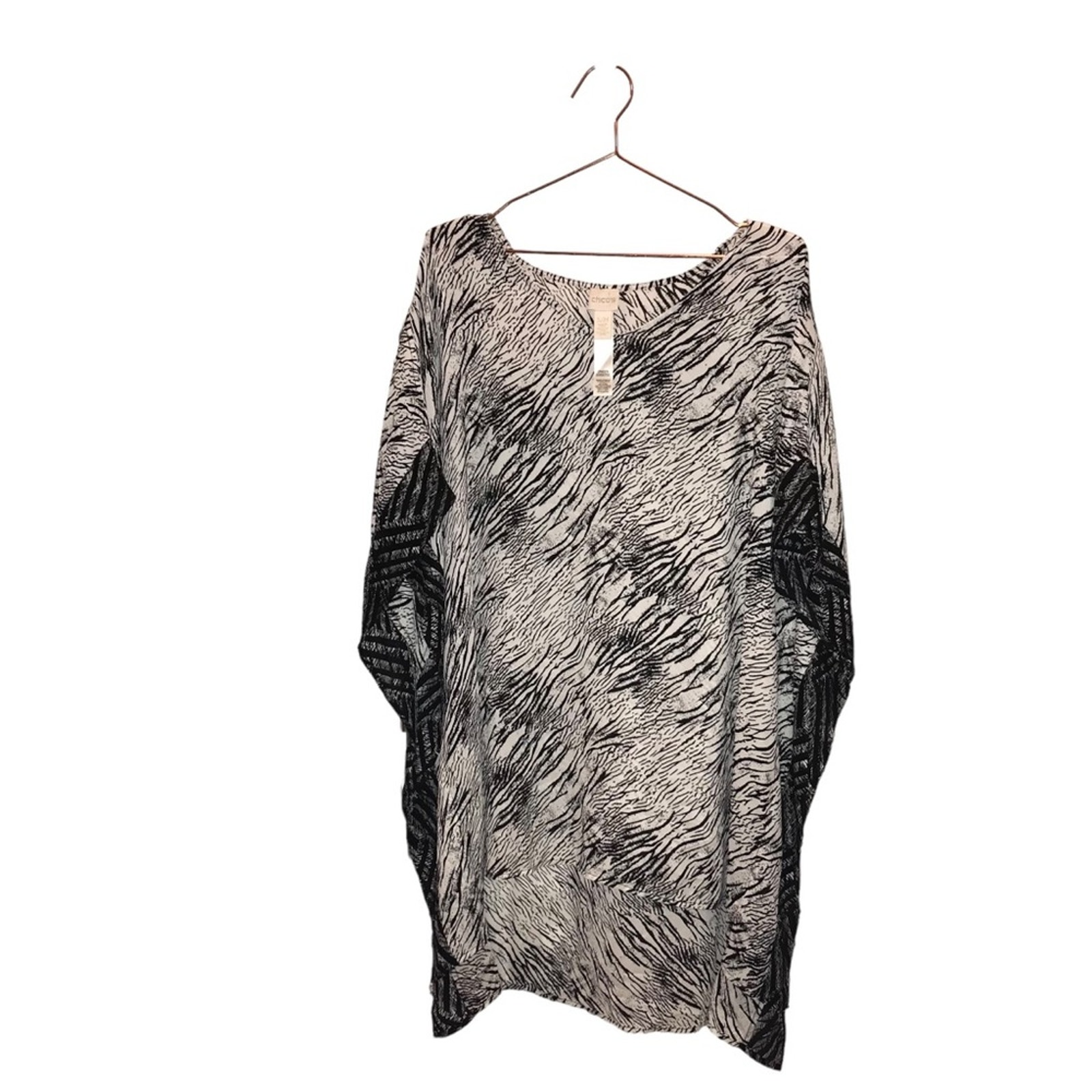 Chico's Taffy Caftan Size Small Medium